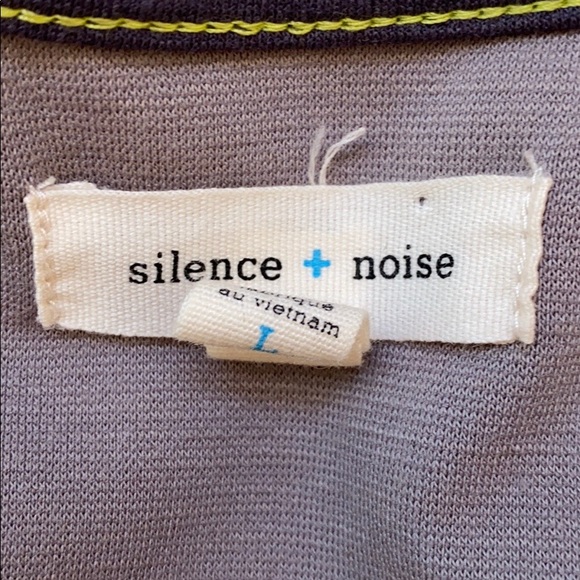 UO Silence + Noise Gray Colorblock Bodycon Dress - Picture 8 of 8